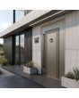LIM V13 - aluminum front door with stripes
