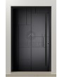 LIM V20 - security front door with geometric composition