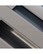 PIVOT V21 - aluminum pivot door with vertical glazings