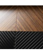 PIVOT V23 - Modern Pivot Front Door with Milled Grooves and Accents
