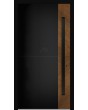 LIM V23 - Modern Front Door with Milled Grooves and Accents