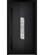 LIM V25 - Modern Front Door with Geometric Milling and Glass