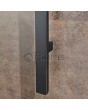 LIM V53 - aluminum entry door covered with sintered quartz