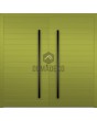 LIM V58 double - aluminum exterior prehung double door with ribs