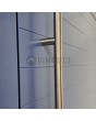 LIM V58 double - aluminum exterior prehung double door with ribs