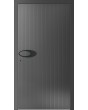 LIM V62 - aluminum front entry door with vertical milling