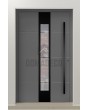 PIVOT W322 - aluminum exterior anti-burglary pivot door