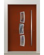 LIM W334 - modern aluminum front door