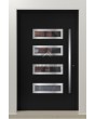 LIM W344 - modern aluminum front door