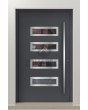 LIM W344 - modern aluminum front door