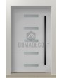 LIM Werset - contemporary aluminum front door