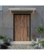 entry door covered Tambora High Pressure Laminate wood imitation