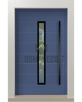 LIM 12C - modern aluminum front door