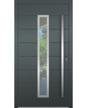 LIM 12C - modern aluminum front door