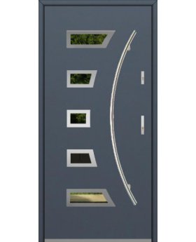 Fargo 23A - stainless steel front door