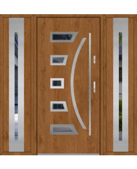 Fargo 23 T - stainless steel door with two side panels