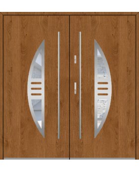 Fargo 24 double - contemporary double entry door for home
