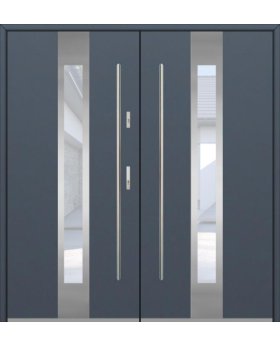 Fargo 30 double - double steel exterior doors commercial