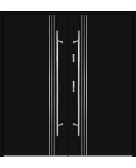 Fargo 32A double - exterior steel french double door