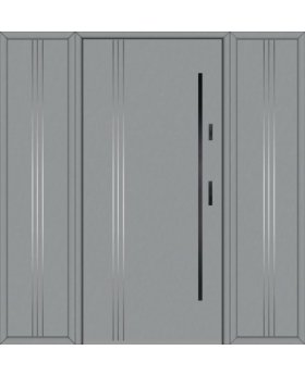 Fargo 32B T - entrance door with two side panels