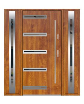 Fargo 39A T - front door with two side panels