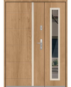 Fargo 41 DB - front door with side panel