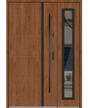 Fargo 41 DB - front door with side panel