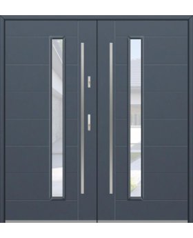 Fargo 42 double - french house stainless steel front door