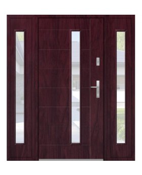 Fargo 42 T - modern front door + 2 side panels