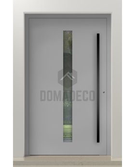 PIVOT AG01B - insulated exterior aluminium pivot door