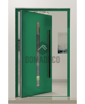 PIVOT AG01B - insulated exterior aluminium pivot door