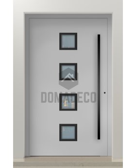 PIVOT AP08 - large pivot aluminum door with glass