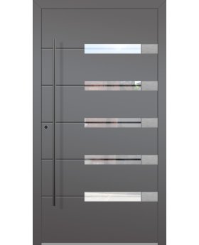 LIM AP18 - architectural modern aluminum front door