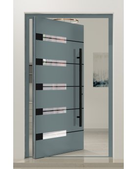 PIVOT AP18A - aluminium single pivot door