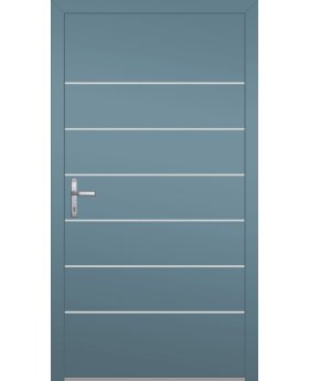 LIM AP04 - commercial aluminum hinged door for modern architecture