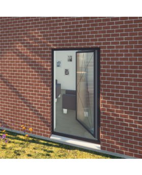 AL86-B2 - tilt & turn balcony single door