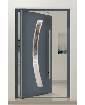 PIVOT Bumerang - aluminum glass main door pivot door