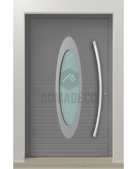 PIVOT C22 - pivot entrance door for quiet interiors