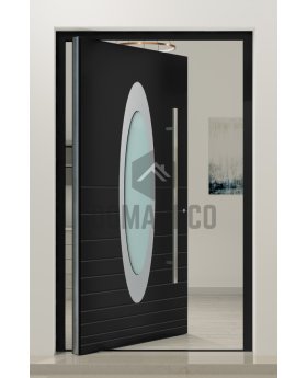 PIVOT C22 - pivot entrance door for quiet interiors