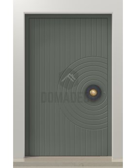 PIVOT C26 - aluminum milled pivot door