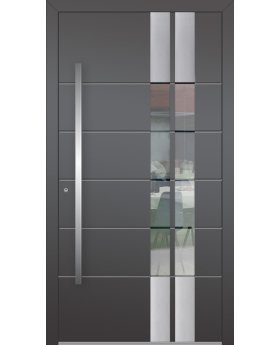 LIM C3 - modern aluminum front door for home