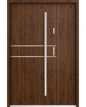 Sta Darwin Uno - contemporary front door with side panel