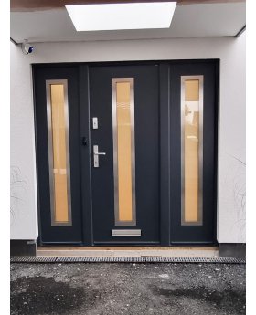 Fargo 12 T - front door with side panels