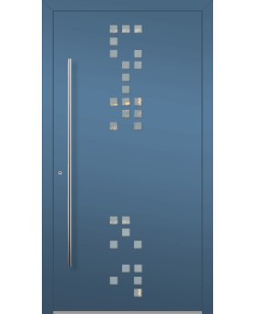 LIM Digital-A - front entrance aluminum door