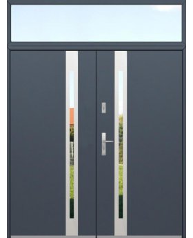 custom configuration - Fargo double door with top sidelight