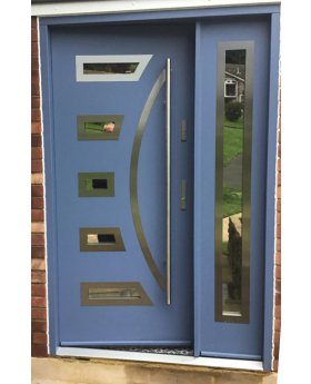 Fargo 23 DB - composite front door with one side panel