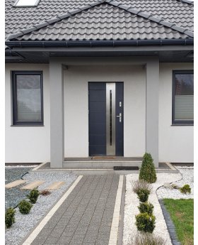 Colour: smooth anthracite; Glass type: reflex