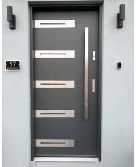 Fargo 39 A - single contemporary front door