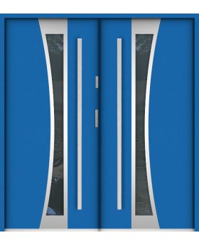 Sta Gemini Double - modern high-quality double front door