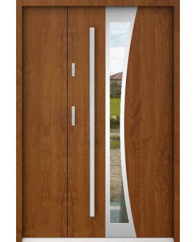 Sta Gemini Uno - metal entrance door with side panel